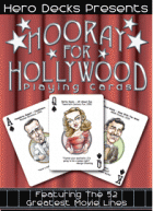 Hooray For Hollywood Playing Cards